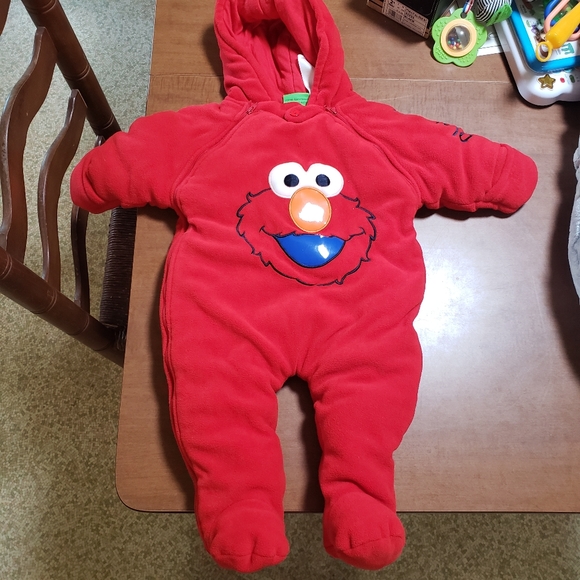 Sesame Street One Pieces Sesame Street Elmo Suit For Baby Poshmark